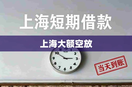 上海大额空放